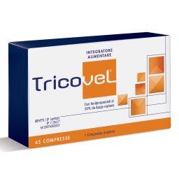 Tricovel Integratore Alimentare Capelli 45 Compresse con Zinco e Estratti Botanici