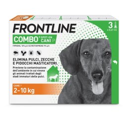 Frontline Combo antiparassitario per cani 2-10kg 3 pipette