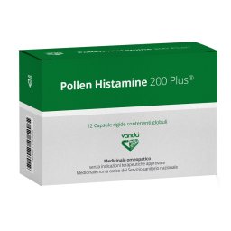 Vanda Omeopatici Pollen Histamine 200 Plus 12 Capsule Medicinale Omeopatico Allergie