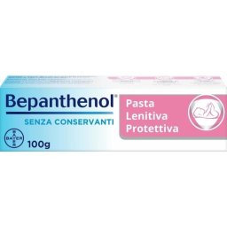 Bepanthenol Pasta Lenitiva Protettiva 100g Pantenolo 5% per Bambini