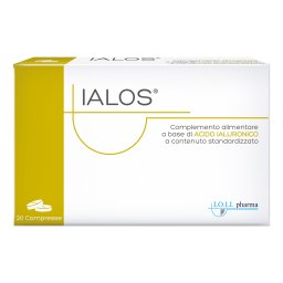 LO.LI.PHARMA IALOS 20 Compresse 250mg Acido Ialuronico Supporto Cartilagini