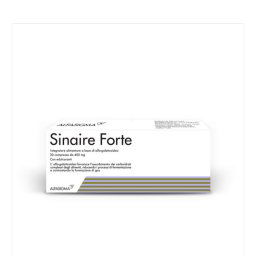 Sinaire Forte Integratore contro i Gas Intestinali 30 Compresse