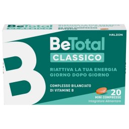 Be-Total Integratore Vitamine Gruppo B 20 Compresse Metabolismo Energetico