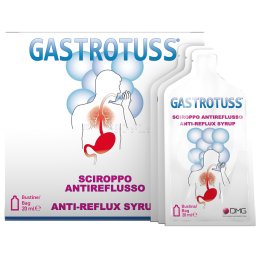 DMG Gastrotuss Sciroppo Antireflusso 25 Bustine 20ml Senza Glutine Lattosio