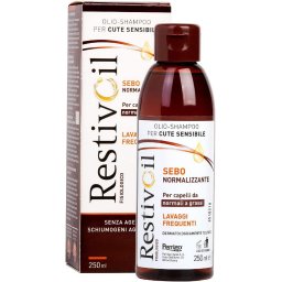 Restivoil Olioshampoo Fisiologico Sebonormalizzante Capelli Normali Grassi 250ml