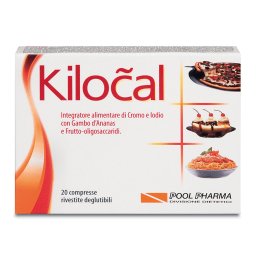 Kilocal Integratore Alimentare Cromo Iodio 20 Compresse Controllo Peso
