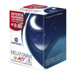 Melatonina Act + 3 Complex 120 Compresse