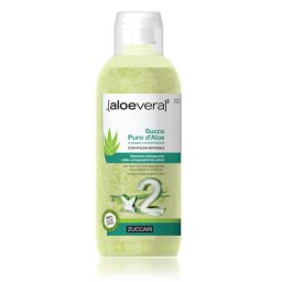 Aloevera2 Succo Puro Aloe Vera a Doppia Concentrazione 1000 ml Integratore