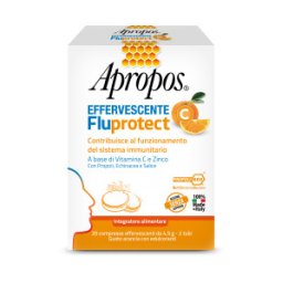Apropos Fluprotect Integratore Vitamina C Effervescente 20 Compresse Senza Glutine