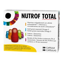LAB.THEA Nutrof Total Integratore 30 Capsule Vista Luteina Zeaxantina Omega3