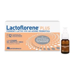 Lactoflorene Plus Integratore Fermenti Lattici Probiotici Riequilibrante 12 Flaconcini