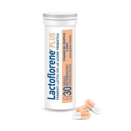 Lactoflorene Plus Integratore Fermenti Lattici Probiotici Senza Glutine 30 Capsule