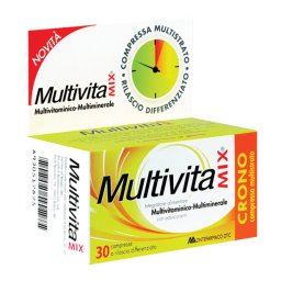 Multivitamix Crono 30 Compresse Senza Zucchero Senza Glutine