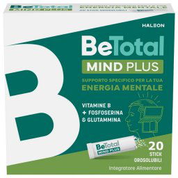 Be-Total Mind Plus Integratore Vitamine B Fosfoserina Glutammina 20 Bustine Orosolubili