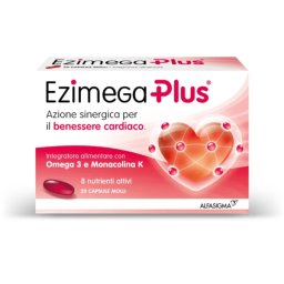 Ezimega Plus 20 capsule - Integratore per benessere cardiaco