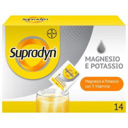 Supradyn Magnesio e Potassio Integratore sport con Vitamine B Vitamina C e Minerali 14 Bustine Eff