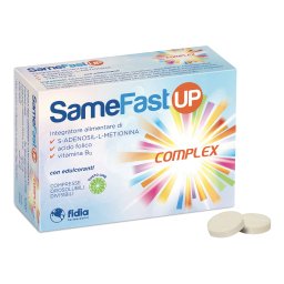 Samefast Up 20 Compresse Integratore Acido Folico Vitamina B12 SAM-E Umore