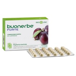Buonerbe Forte Integratore Regolarità Intestinale 60 Compresse Senza Glutine e Lattosio