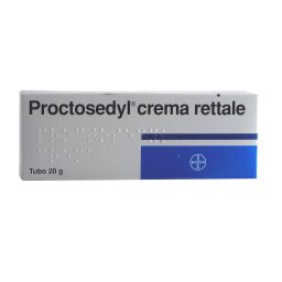 Proctosedyl crema rettale per emorroidi e prurito anale 20 g