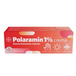 Polaramin Crema Per Dermatiti Eritemi Prurito e Punture di Insetto con Desclorfeniramina1% Tubo 25gr