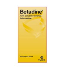 Betadine Soluzione Cutanea Flacone 50ml 10%