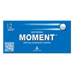 Moment 12 blister con compresse rivestite contro il dolore
