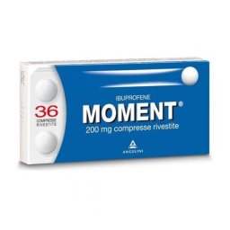 Moment 200 mg compresse per mal di testa e dolori mestruali
