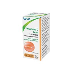 Vitamina C Teva*10cpr Eff 1g