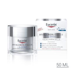 Eucerin Hyaluron Filler + 3X Effect Crema Giorno SPF30 - Crema viso antirughe con protezione solare -50 ml