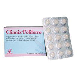 CLINNIX Foliferro 30 Cpr 500mg