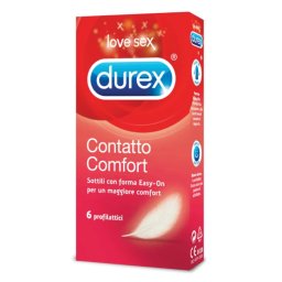 Durex contatto Easy-On profilattici in lattice - 6 pezzi