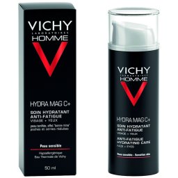 Vichy Homme Hydra Mag C+ – Idratante viso e occhi da 50 ml