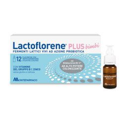Lactoflorene Plus Bimbi 12 Flaconcini 10 ml