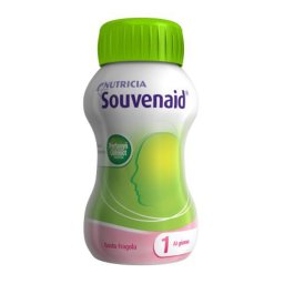 Nutricia Souvenaid Fragola 4x125ml Alimento a Fini Medici Speciali Fortasyn