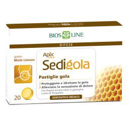 Apix Sedigola Pastiglie Miele e Limone
