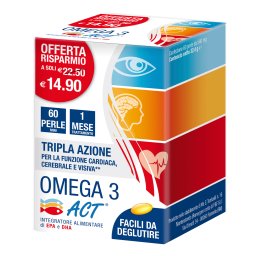 OMEGA 3 ACT 60 PERLE 540MG