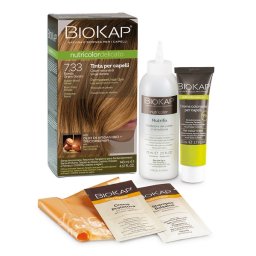 Biokap Nutricolor Delicato 7,33 New Biondo Grano Dorato Tinta 140 Ml
