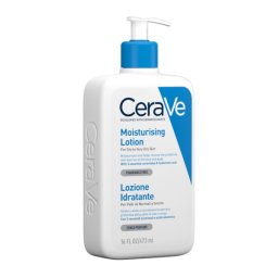 Cerave Lozione Idratante 473ml con 3 Ceramidi Essenziali e Acido Ialuronico