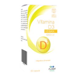 Algem Vitamina D3 1000UI 60 Capsule