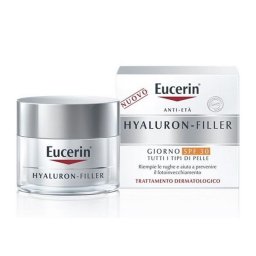 Eucerin Hyaluron-Filler Giorno SPF30: Crema Viso Antirughe Idratante 50ml