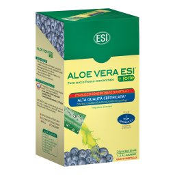 Aloe Vera Succo + Forte con Mirtillo 24 Pocket Drink
