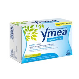 Ymea pancia piatta integratore per la menopausa 64 capsule