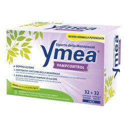 Ymea Vamp Control Integratore Menopausa 64 Capsule (32 Giorno + 32 Notte)