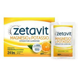 Zetavit Magnesio Potassio 24 Bustine Da 4 G