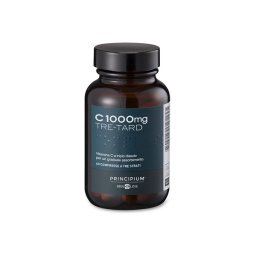 Principium C1000 Tretard Integratore Vitamina C Rilascio Controllato Vegano 60 Compresse