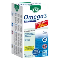 Esi Omega 3 Extra Pure con vitamina E 120 perle