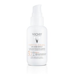 Vichy Capital Soleil UV-Age Fluido Solare SPF 50+ Anti-età 40ml Viso