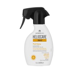 Heliocare 360 Fluid Lozione Fluida Latte Spray Solare 250ml SPF50