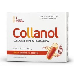 Collanol Integratore Alimentare per Articolazioni Sane con Vitamina C D 20 Capsule