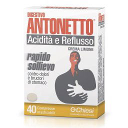 Marco Antonetto Digestivo Antonetto anti reflusso limone 40 compresse